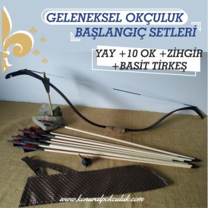 10 Ok | Geleneksel Okçuluğa Başlangıç Set